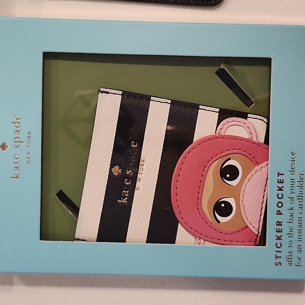 Kate♠️Spade Set Of 6 Sticker Pockets - Picture 2 of 9